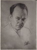 Alexi Matchavariani, portret by I.Gedjadze.