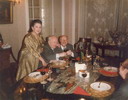 Galina Vishnevskaia, Mstislav Rostropovich, Alexi Matchavariani, Paris.